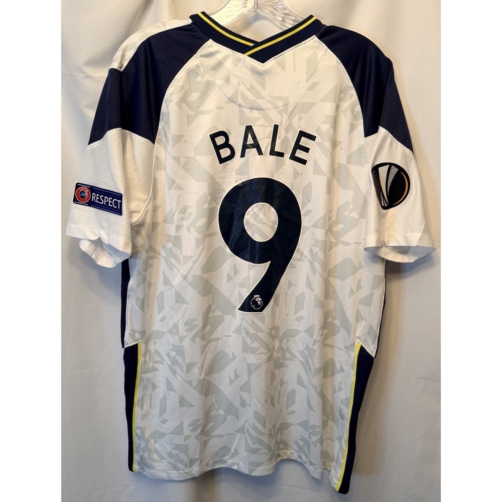 Tottenham Hotspur Nike Gareth Bale #9 Authentic Jersey Size XL White Blue Red